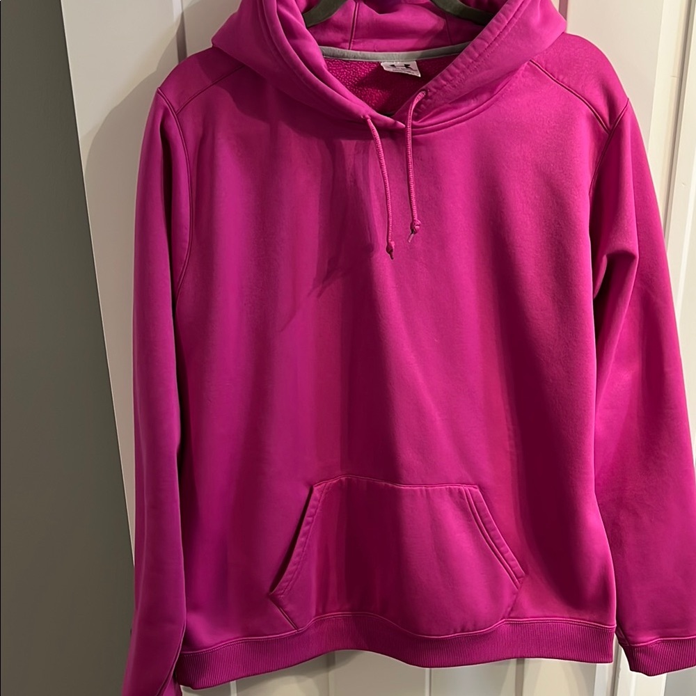 Vibrant Pink Women's Hoodie Sweater